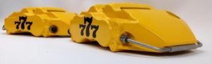 Powder coating calipers